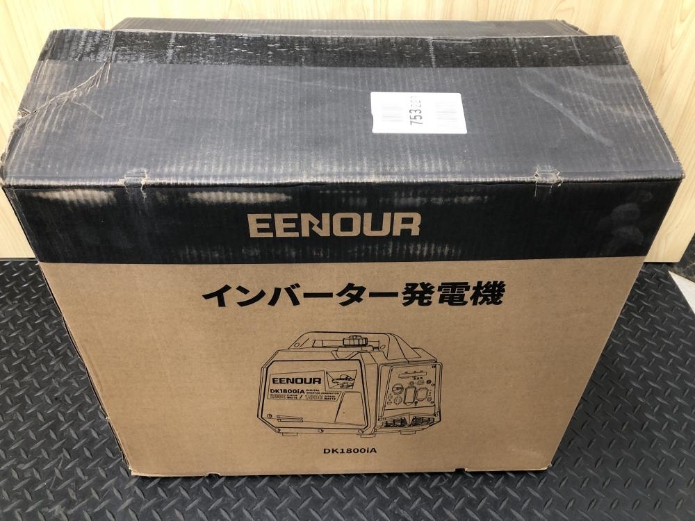 017◇未使用品・即決価格◇EENOUR インバーター発電機 DK1800iA 外箱開封済み保管品