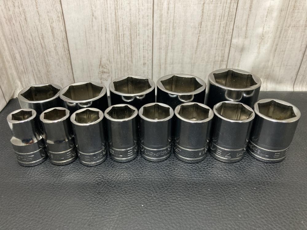 007◇おすすめ商品◇Snap-On 6角 1/2シャローソケットセット TW161A～401 13個セット