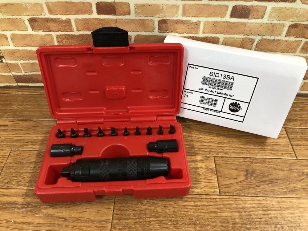 003☆未使用品☆MACTOOLS インパクトドライバセット SID13BA