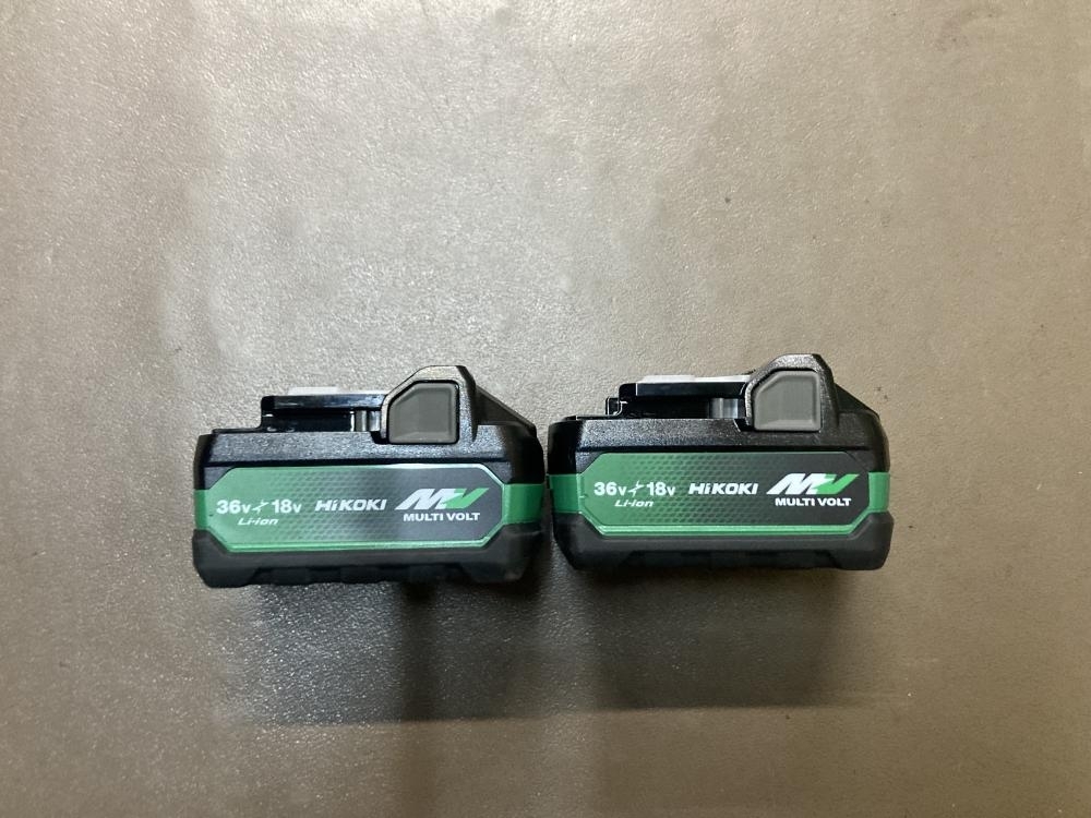 007◇未使用品・即決価格◇HiKOKI マルチボルトバッテリ 2個セット BSL36A18X 箱無 純正品
