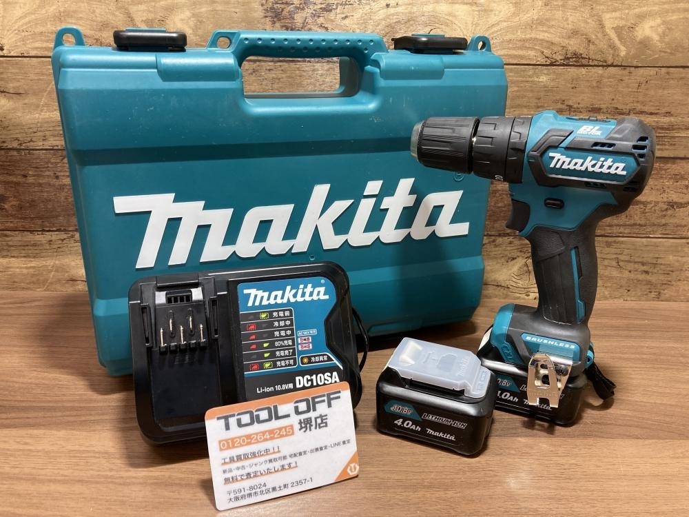 011◎おすすめ商品◎makita マキタ 10.8V充電式振動ドライバドリル HP332DSMX ※バッテリ×2 充電器付属