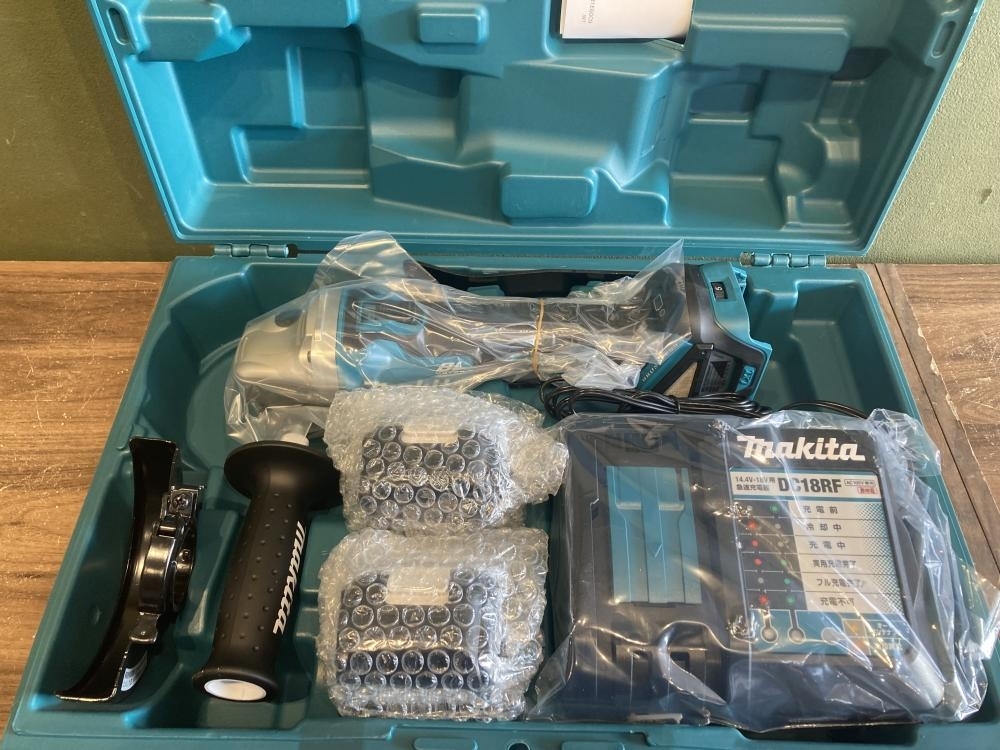 021■未使用品■makita　マキタ 125㎜充電式ディスクグラインダ GA512DRGX