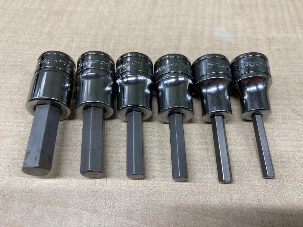 018★おすすめ商品★Snap-on スナップオン 3/8ヘックスソケットセット FA12E/10E/8E/7E/6E/5E ※6個セット