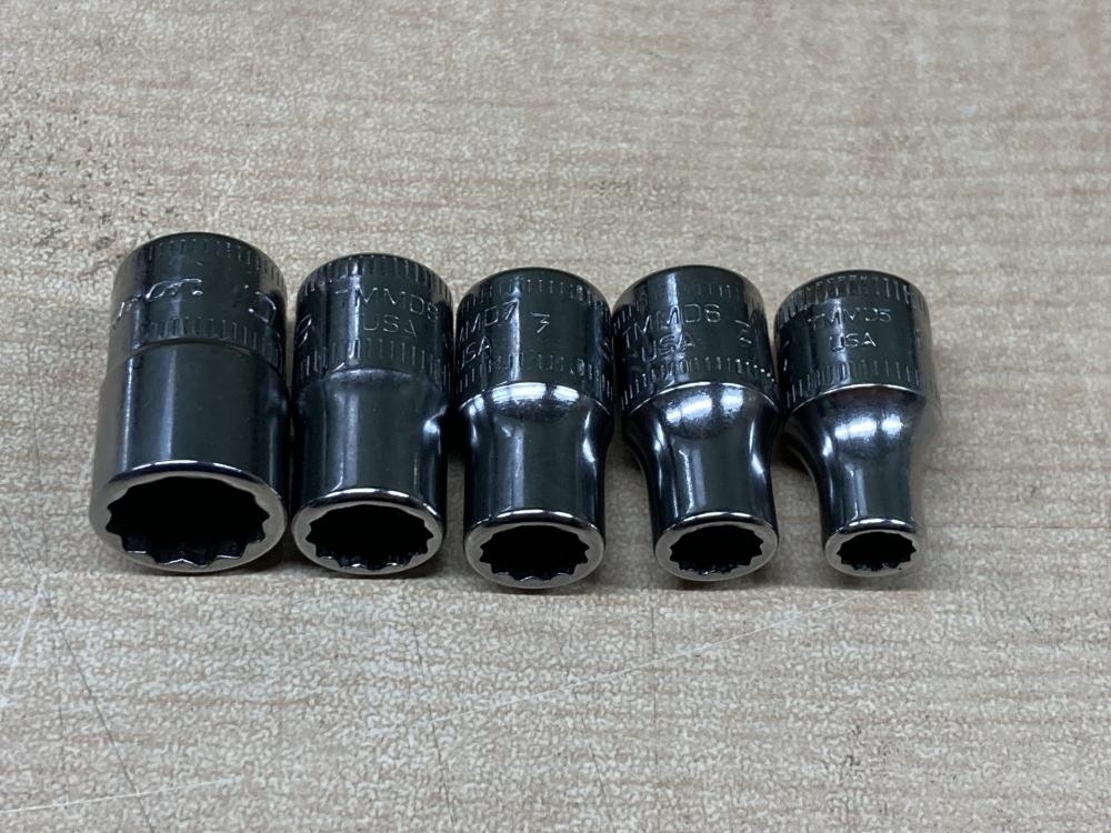 018★おすすめ商品★Snap-on スナップオン 1/4ディープソケットセット TMMD10/8/7/6/5 ※5個セット