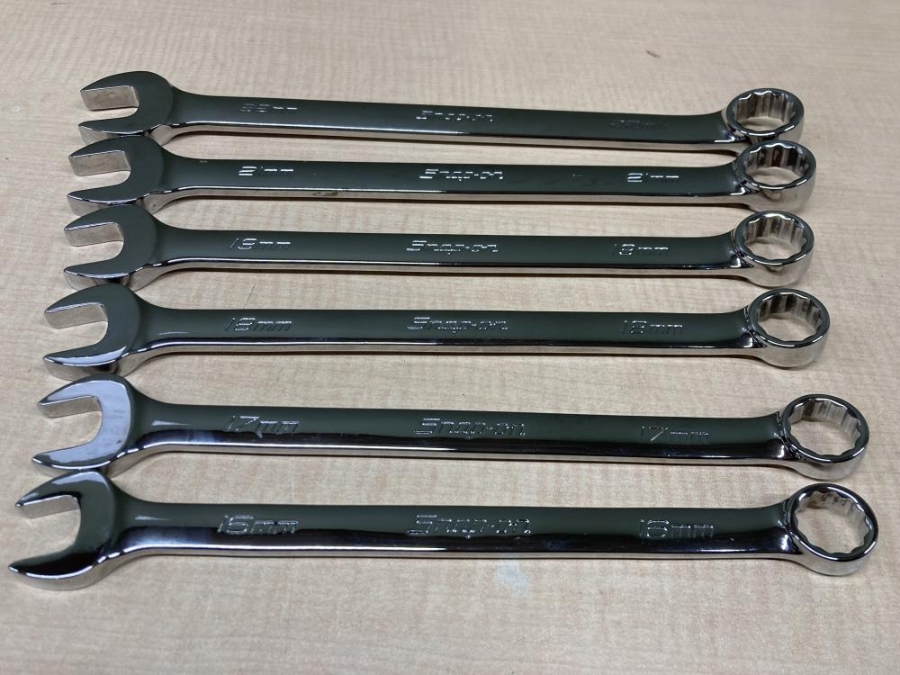 018★おすすめ商品★Snap-on スナップオン コンビネーションレンチセット OEXM220B～160B ※6本セット