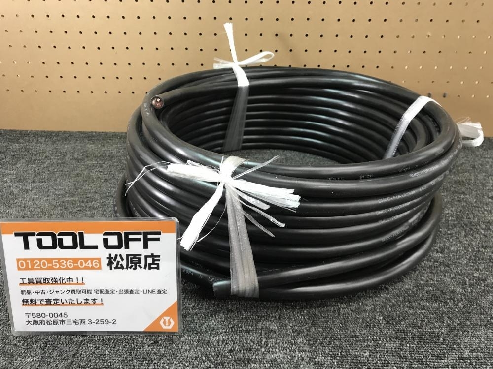 013♪未使用品♪SFCC株式会社 CVケーブル 約30m 3×8sq 約10.7ｋｇ ※同梱不可
