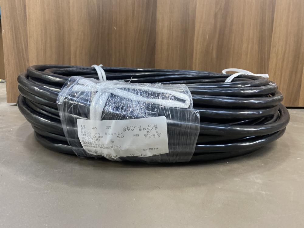 007◇未使用品・即決価格◇SFCC CVケーブル 3×8