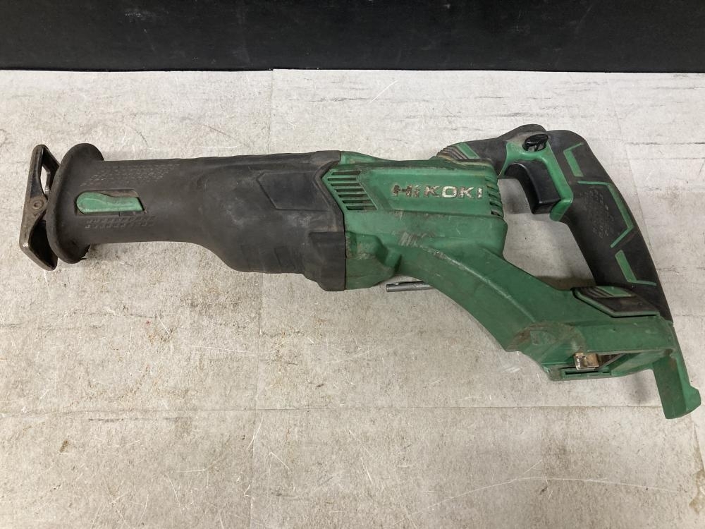 019■ジャンク品■日立工機 18Vコードレスレシプロソー CR18DBL パーツ欠品、パーツぐらつきあり