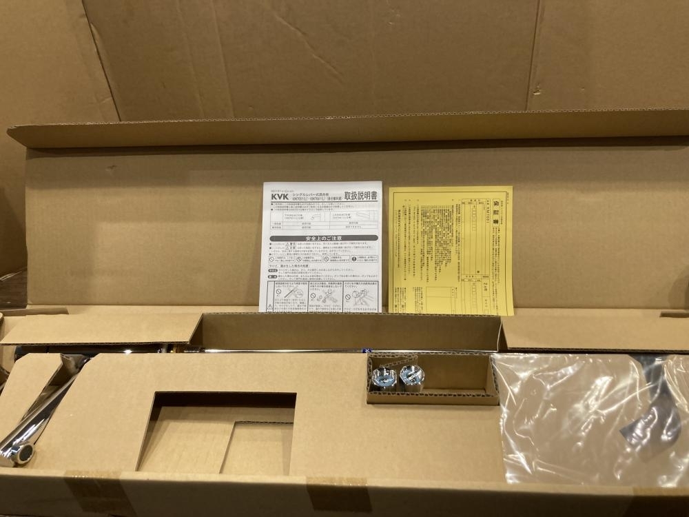 020♪未使用品・即決価格♪KVK 台付シングルレバー KM7061MI ※開封品
