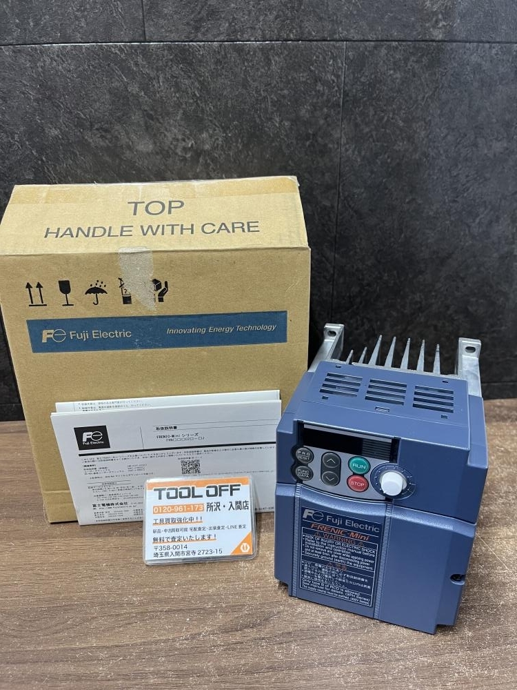 009▼未使用品▼富士電機 インバーター FRN2.2C2S-2J 保管品