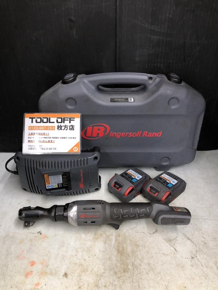 014〇おすすめ商品〇インガソール　Ingersoll Rand 20V 1／2インチ充電中型ラチェットレンチ R3150-K2 本体+バッテリ2個+充電器