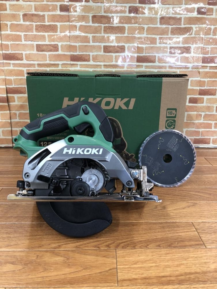 003☆未使用品☆HiKOKI 18V 125mmコードレスリフォーム用丸のこ C1805DB(NN)