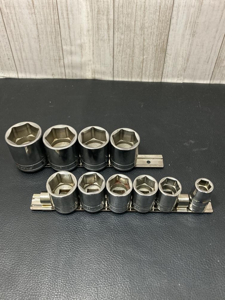007◇おすすめ商品◇Snap-On 6角 1/2シャローソケット TW161～401 10個セット