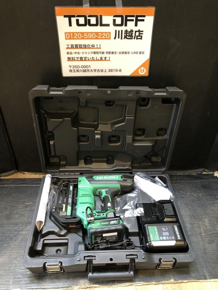 001♪未使用品♪ハイコーキ HiKOKI コードレスフロア用タッカ N3604DM XPZ