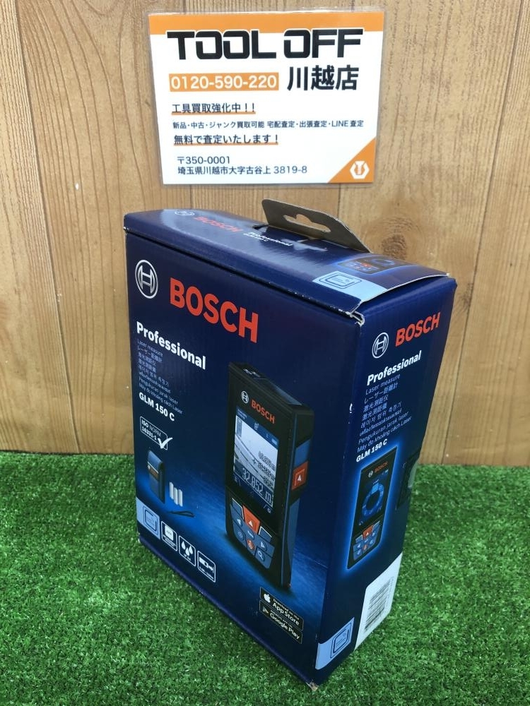 001♪未使用品・未開封♪ボッシュ BOSCH レーザー距離計 GLM150C