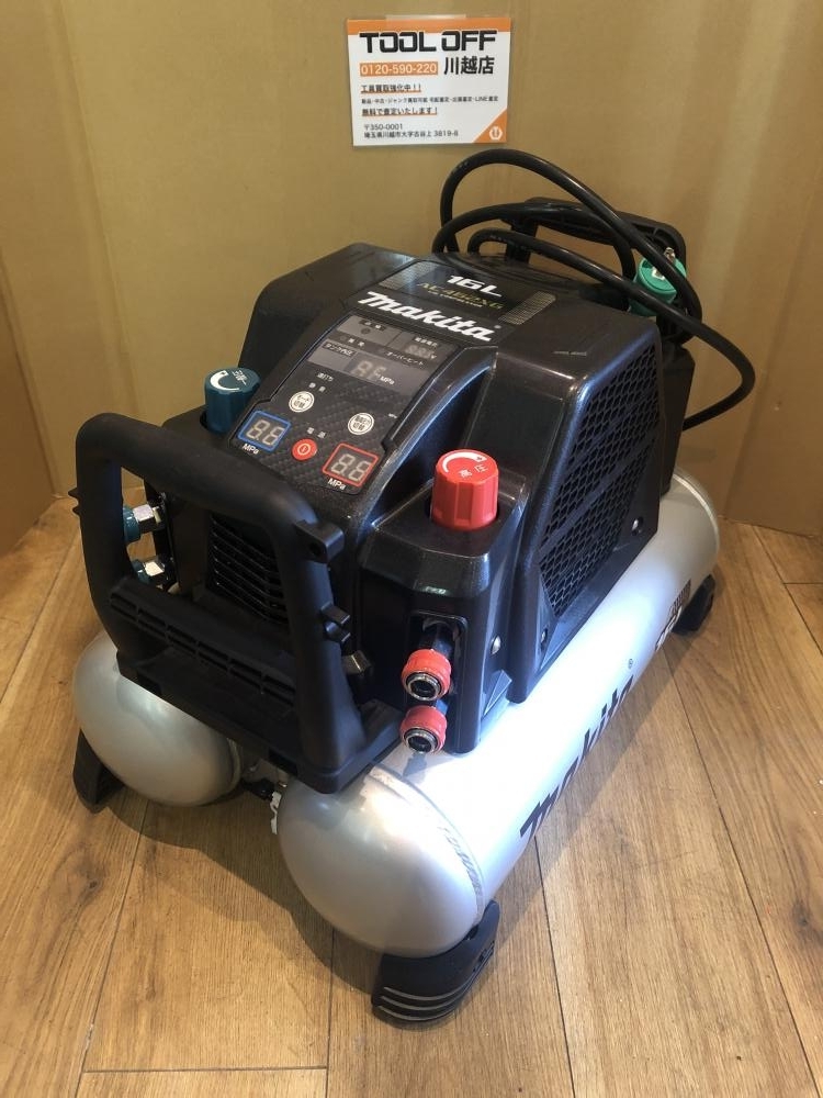 001♪おすすめ商品♪マキタ makita 高圧・常圧エアコンプレッサ AC462XG ※満タンまで約11分