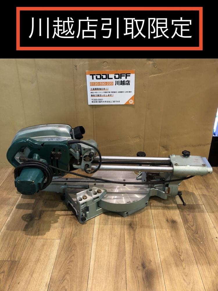 001♪おすすめ商品・川越店引取限定商品♪日立工機 HITACHI 305mm卓上スライド丸のこ C12FS ボディに傷穴アリ・集じん袋ナシ