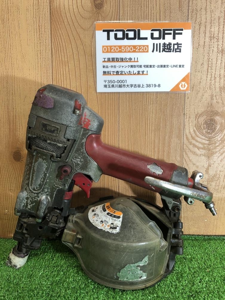 001♪おすすめ商品♪マックス MAX 50mm高圧釘打機 型式不明 ※先端部分にテープ有り、画像要参照
