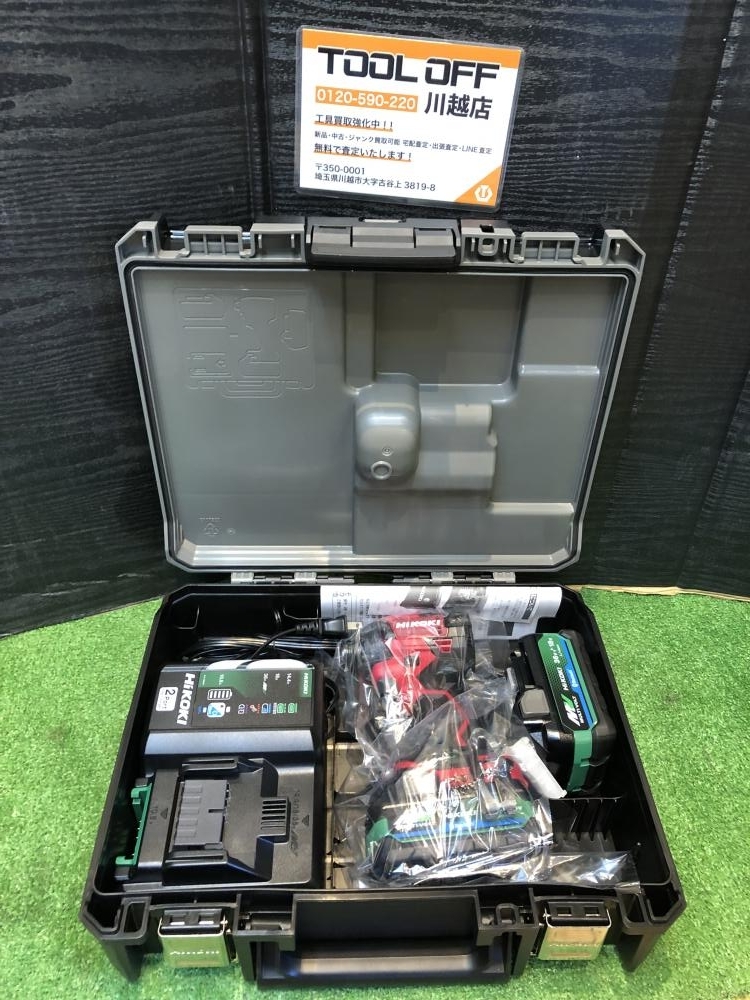 001♪未使用品♪ハイコーキ HiKOKI コードレスインパクトドライバ WH36DD(2XHRSZ)