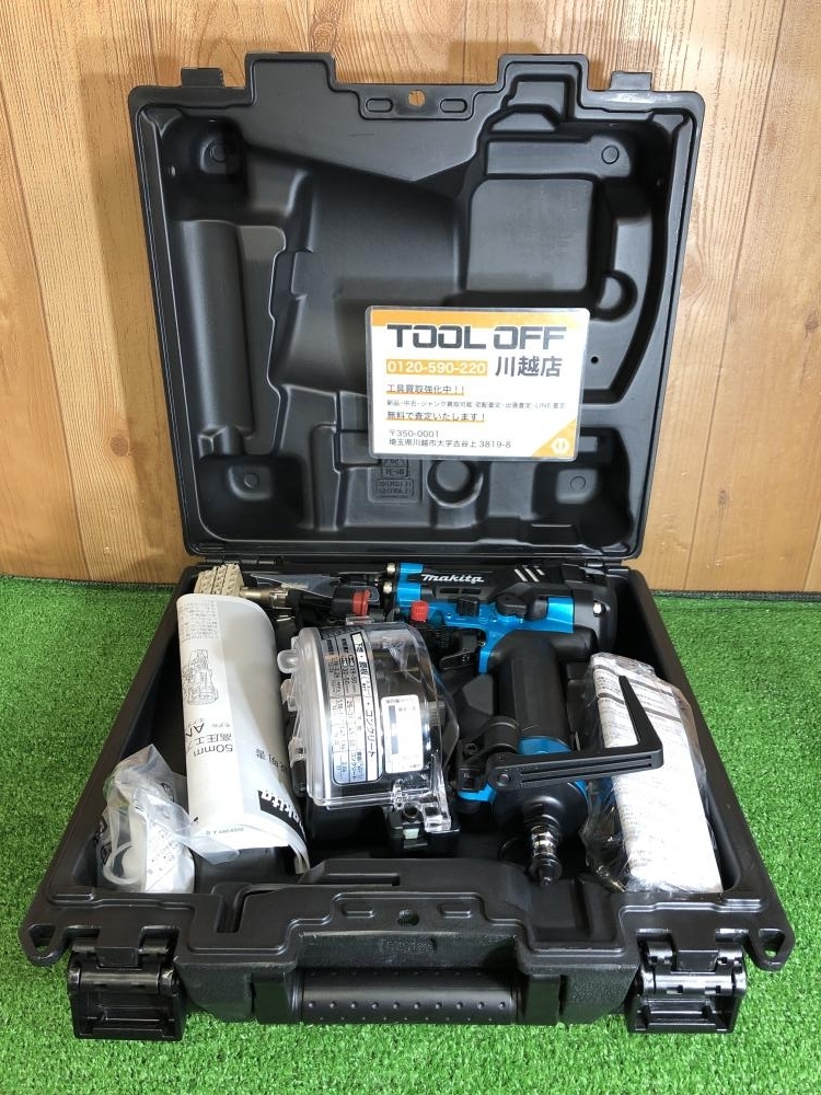 001♪未使用品♪マキタ makita 50㎜高圧釘打機 AN534H ※保管中に傷等が増える可能性有り