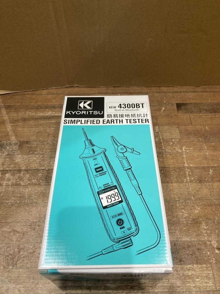 020♪未使用品・即決価格♪共立 簡易接地抵抗計 KEW4300BT ※開封品