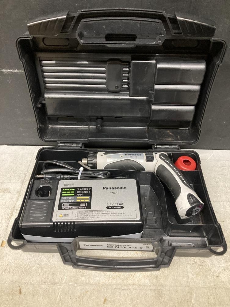 019■おすすめ商品■Panasonic 充電ドリルドライバー EZ7410LA1S バッテリ1個・充電器付属