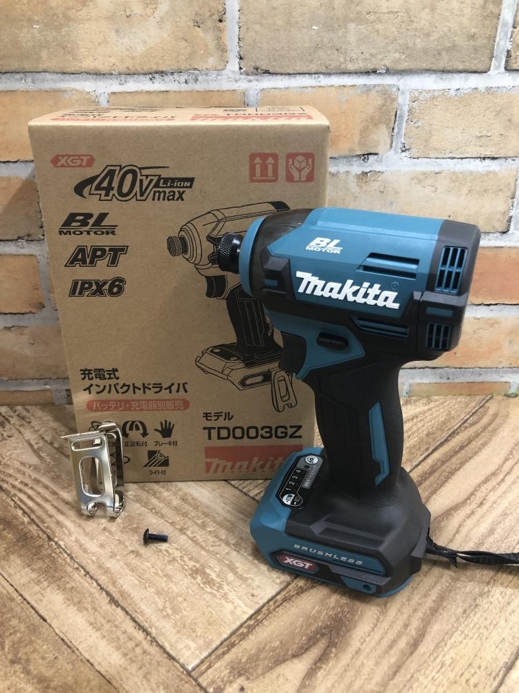 003☆未使用品☆マキタ 充電式インパクトドライバ TD003GZ