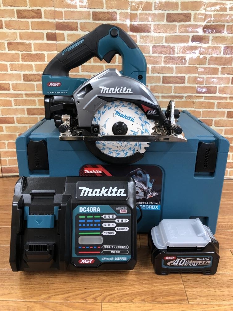 003☆未使用品☆マキタ 40V125mm充電式マルノコ HS005GRDX