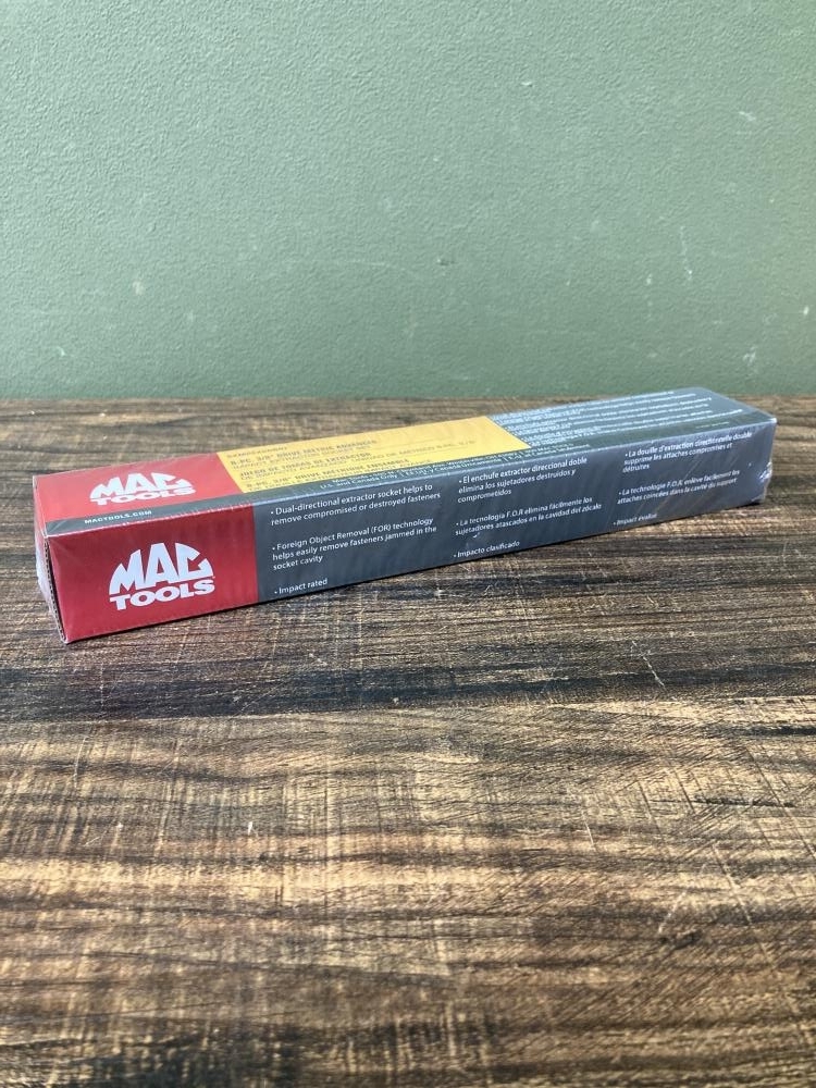 022●未使用品●MACTOOLS マックツールズ インパクトFORエクストラソケットセット SXMPEX8RBRT