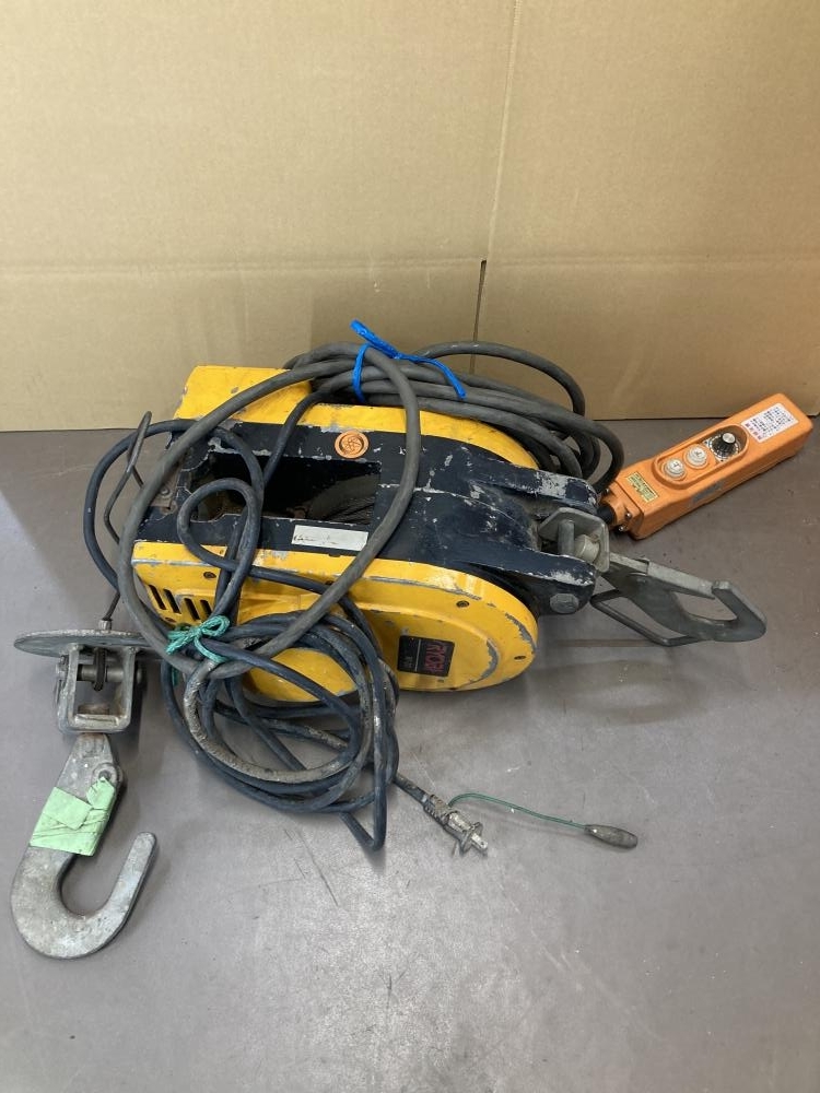 007◇おすすめ商品◇RYOBI 電動ウィンチ WI-211 リモコン付き