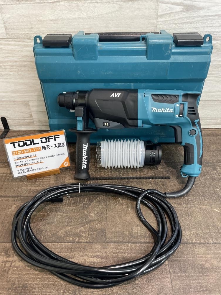 009▼未使用品▼マキタ makita 26mmハンマドリル HR2601F ※保管品のためケースは傷汚れ有 ※本体は未使用品