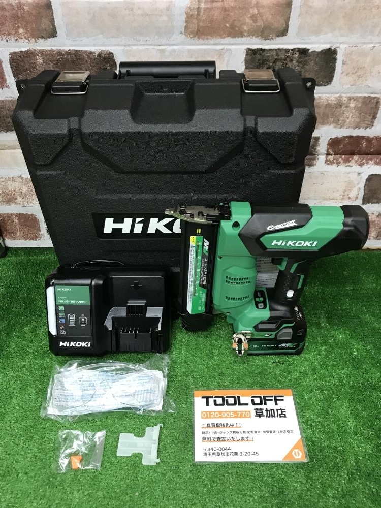 006□未使用品・即決価格□ハイコーキ 40mmコードレス仕上釘打機 NT3640DA(XPZ)