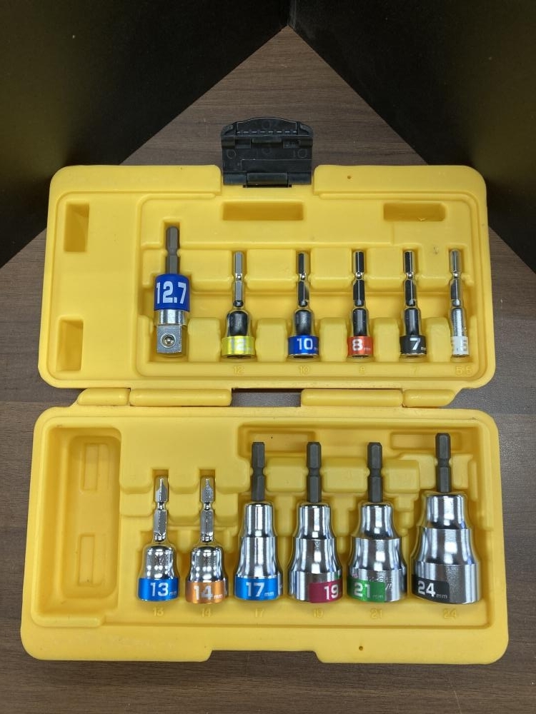 006□おすすめ商品□TOP ソケット12個セット EHS-5524AS 長期保管品　汚れありのため中古扱い