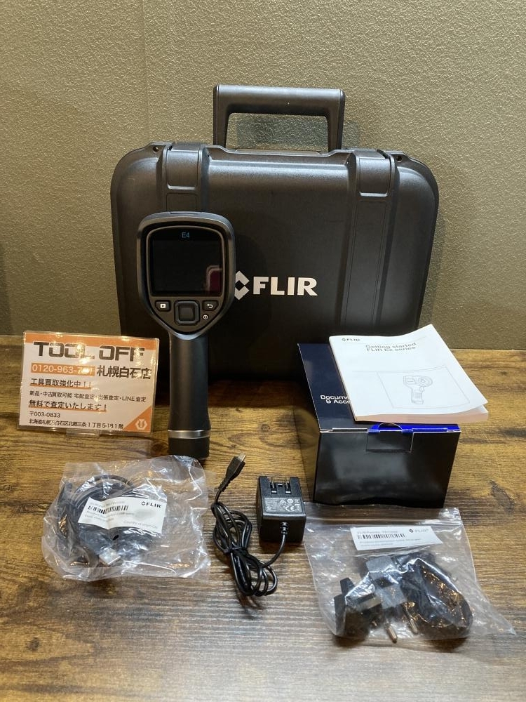 025♪おすすめ商品♪FLIR フリアー 赤外線サーモグラフィ E4 FLIR-E6390 ※簡易動作確認済み