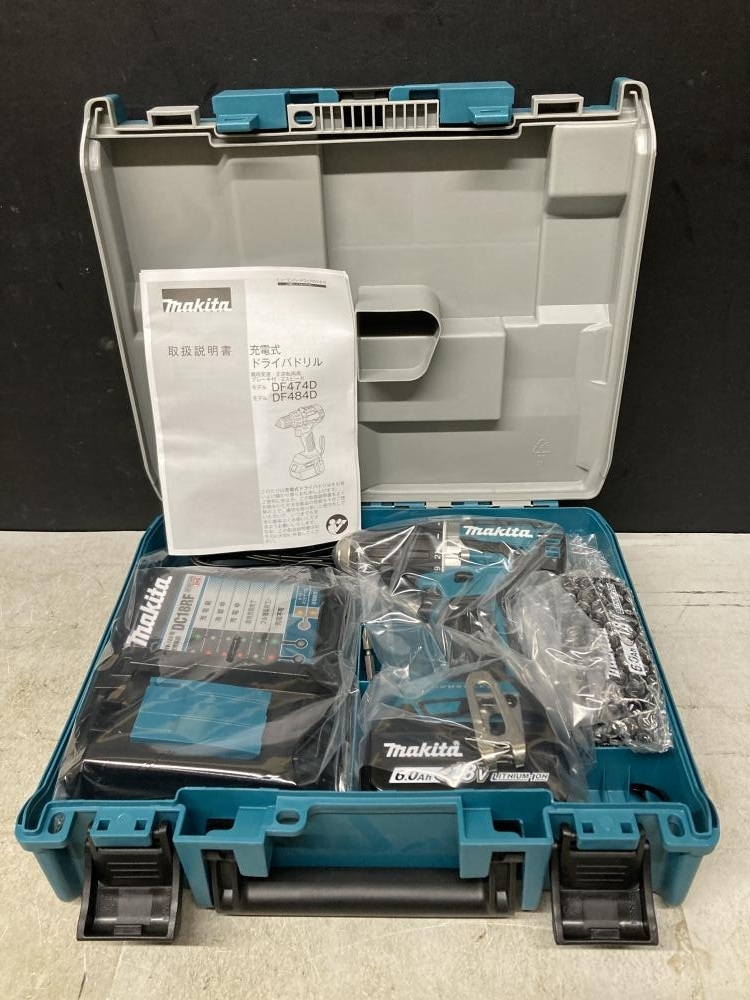 019■未使用品■マキタ 18V充電式ドライバドリル DF484DRGX