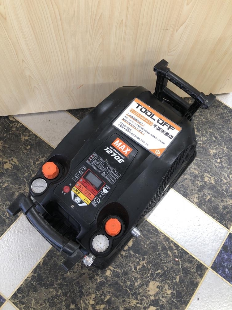 017◇ジャンク品◇MAX 高圧専用 エアコンプレッサ AK-HH1270E 017◇ジャンク品◇MAX 高圧専用 エアコンプレッサ AK-HH1270E