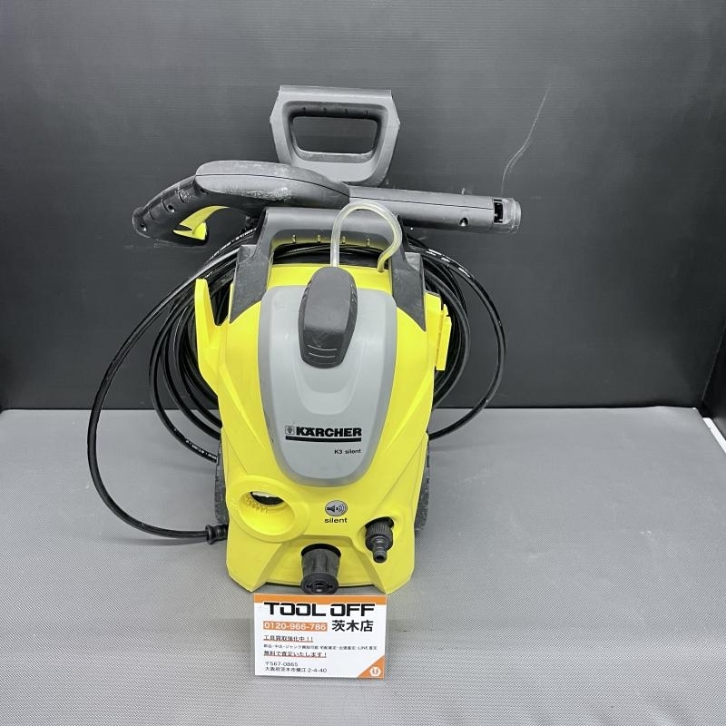 015●おすすめ商品●KARCHERケルヒャー 高圧洗浄機 K3 Silent 動作未確認