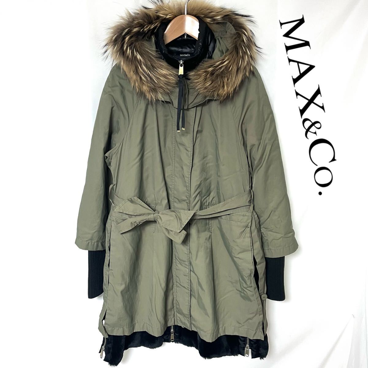MAX&Co マックスアンドコー 4シーズン パーカー 4WAY ダウン MAX&Co マックスアンドコー 4シーズン パーカー 4WAY ダウン