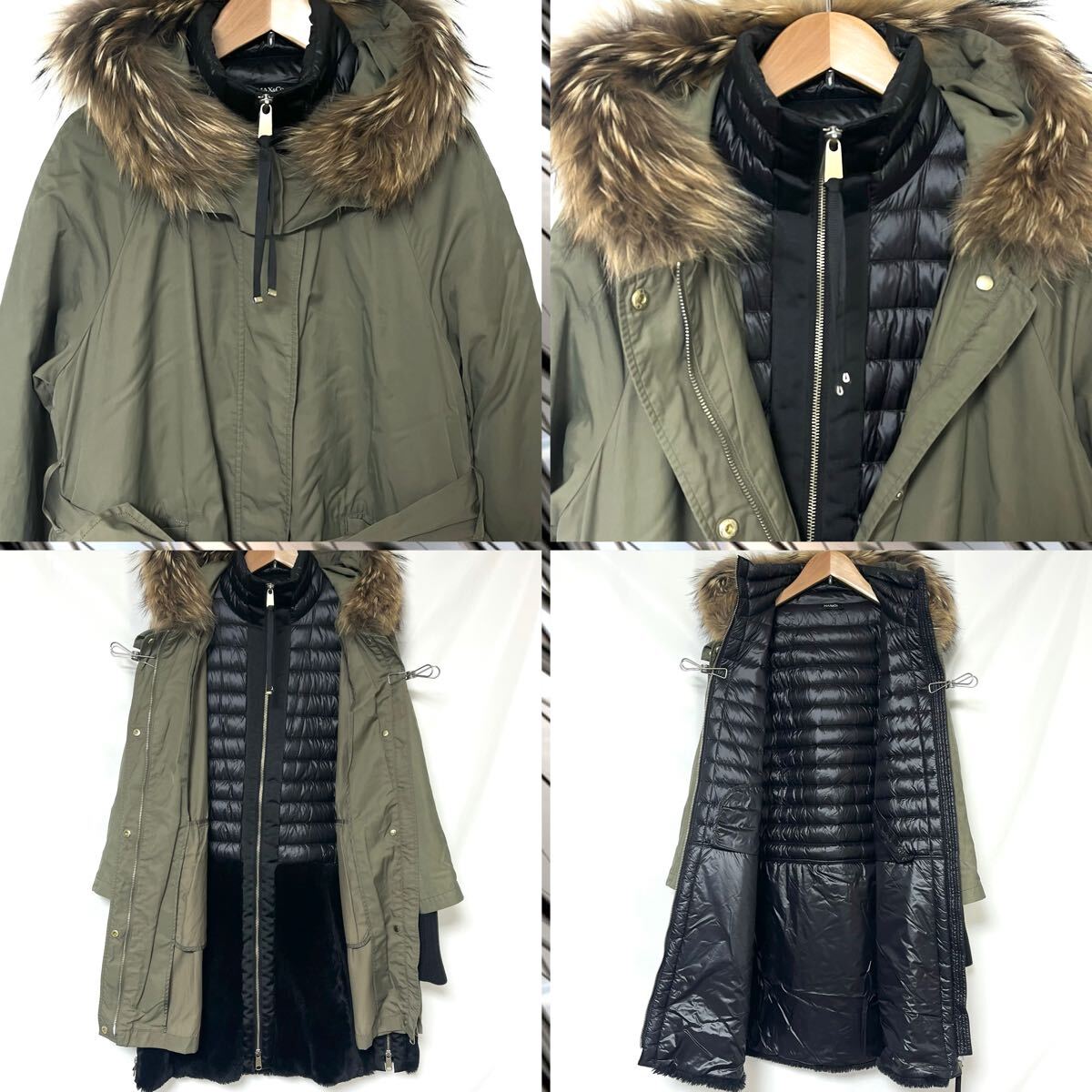 MAX&Co マックスアンドコー 4シーズン パーカー 4WAY ダウン MAX&Co マックスアンドコー 4シーズン パーカー 4WAY ダウン