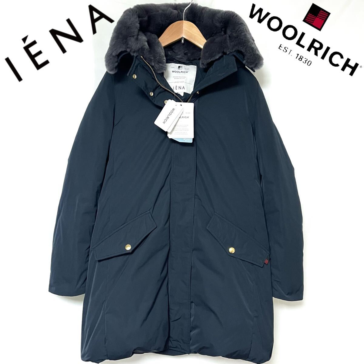 WOOLRICH IENAウールリッチ イエナ COCOON ESKIMO 別注 ロング WOOLRICH IENAウールリッチ イエナ COCOON ESKIMO 別注 ロング