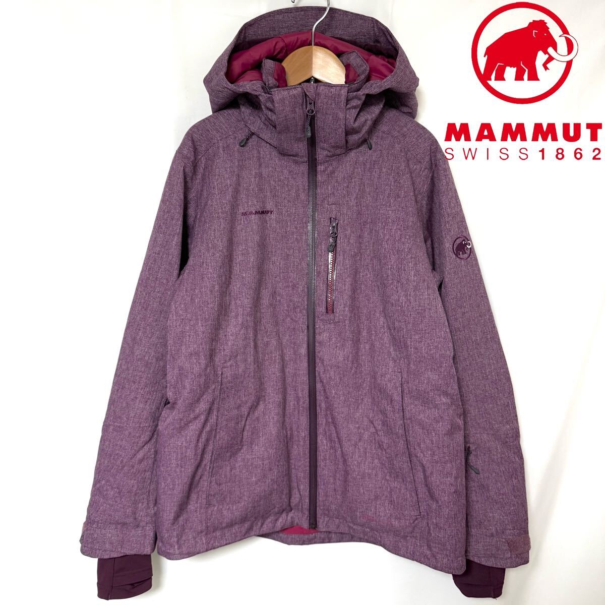 MAMMUT マムート Stoney HS Thermo Jacket Women’s 高機能 スノーボード ウェア ジャケット スポーツウェア レディース ボルドー L
