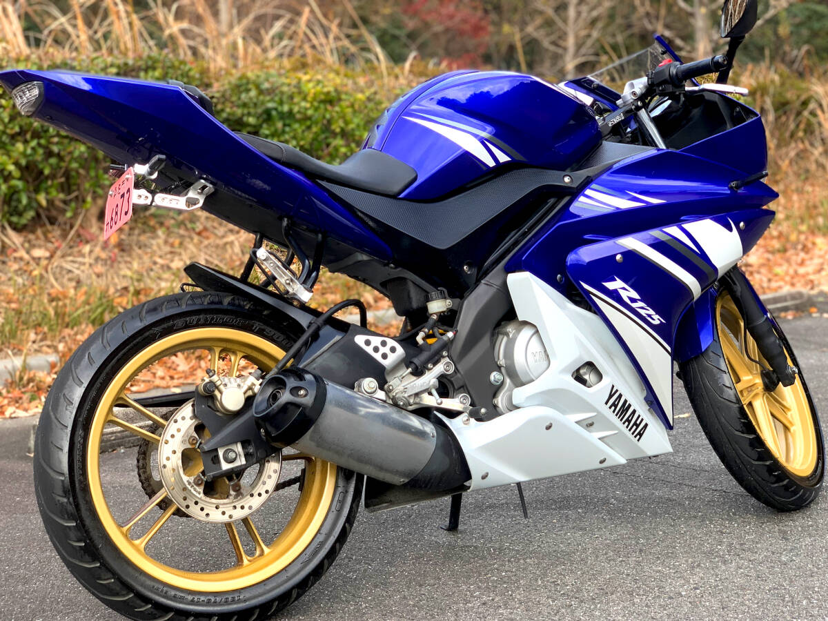 【売り切り】YZF-R125 /本気の125ccスポーツ/フルパワー化済/フランス逆輸入車モデル/自賠責2026年1月まで付き/自走引き取り対応