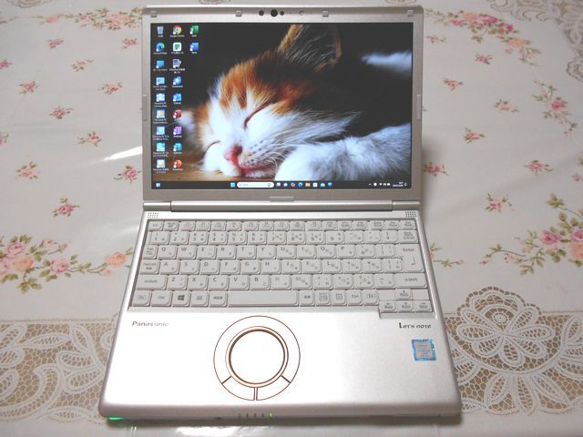 ★訳あり1円～工場出荷状態＋DVD＋Win11＋アプリ★ Panasonic Let's note CF-SV8 Core i5/8GB/SSD256GB/Windows11 Pro/Office2021 NO，1107