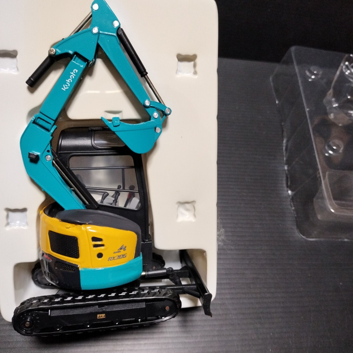 クボタ「1/24 ミニバックホー RX-306」Kubota ユンボ ミニカー クボタ「1/24 ミニバックホー RX-306」Kubota ユンボ ミニカー