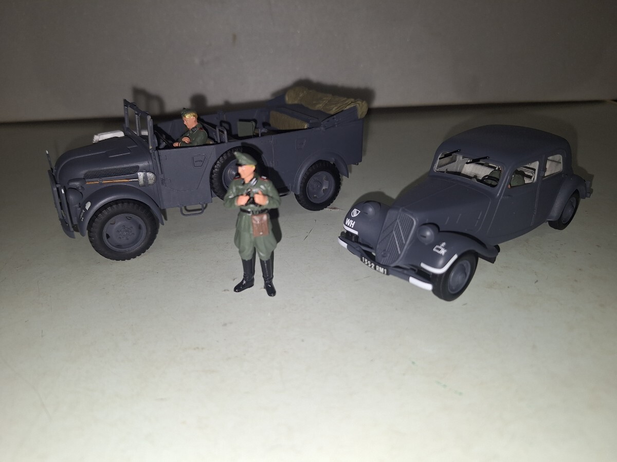 タミヤ1/35ドイツ大型軍用乗車シュタイヤー1500A/01　ドイツ陸軍第112歩兵師団工兵中隊所属車ロシア戦線