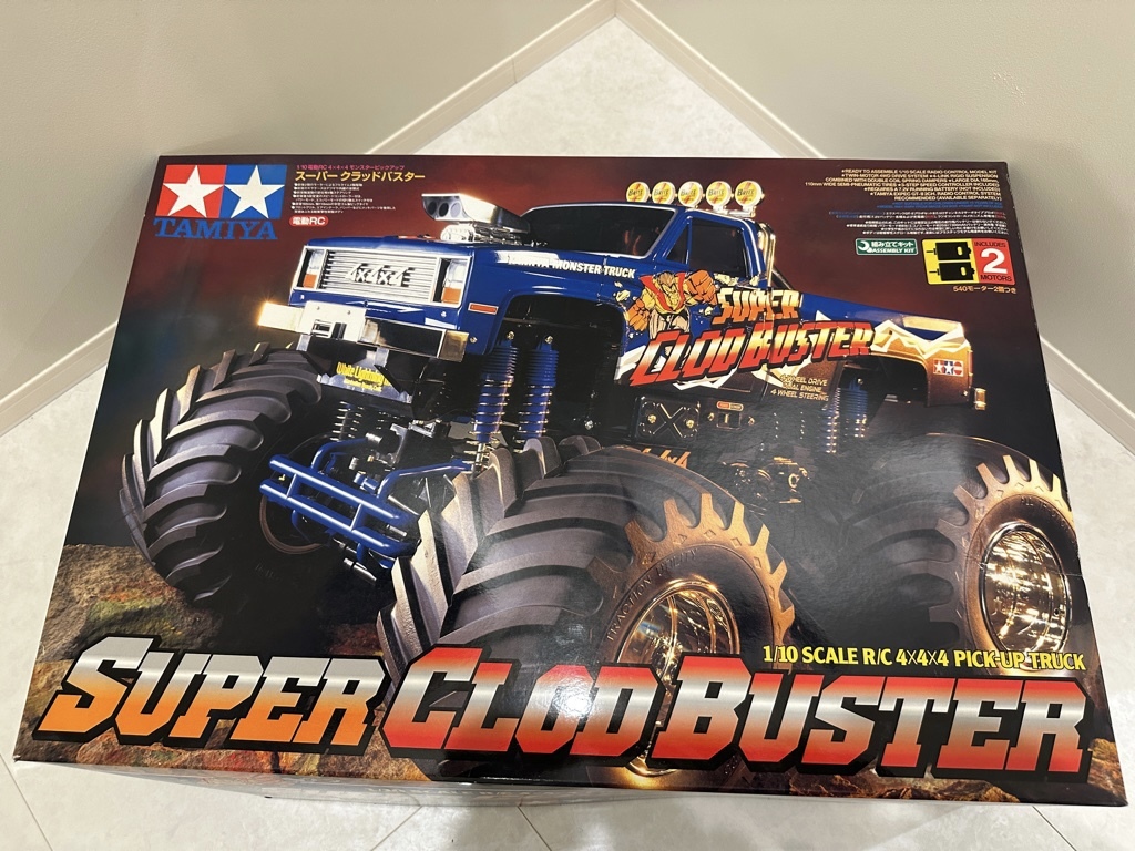 ☆1/10　タミヤ スーパークラッドバスター4x4x4　TAMIYA SUPER CLOD BUSTER ITEM58321 未組立☆