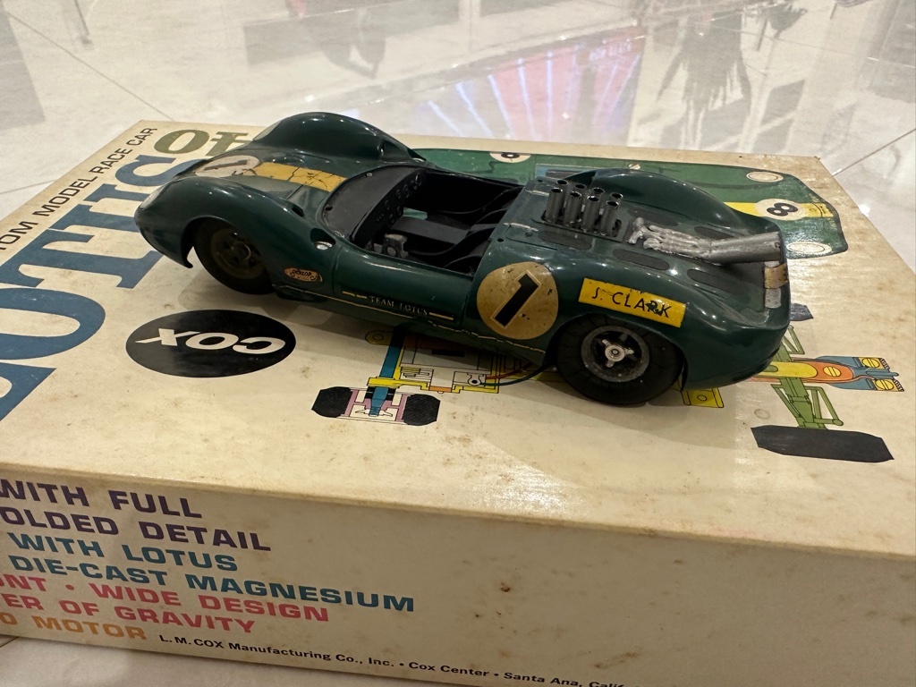 COX 1/24 スロットカーキット LOTUS 40 未組立 コンディション良好 COX 1⁄24 ロータス 40 スロットカー キット (2332-6)