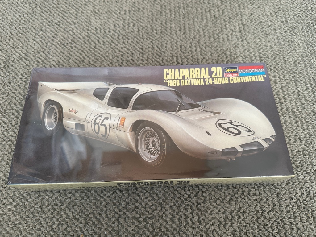 ☆HASEGAWA MONOGRAM 1/24 66 CHAPARRAL 2D DAYTONA 24H チャパラル2D シュリンク未開封ハセガワモノグラム　ディトナ☆