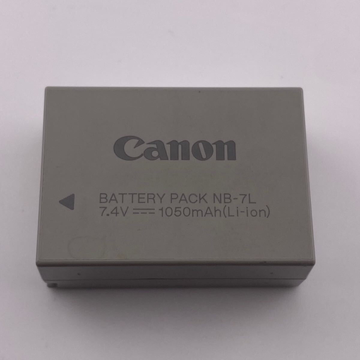 【動作確認(rèn)済】送料無料　返金保証　中古　Canon キャノン 純正 バッテリー　NB-7L 満充電后計測8.21V