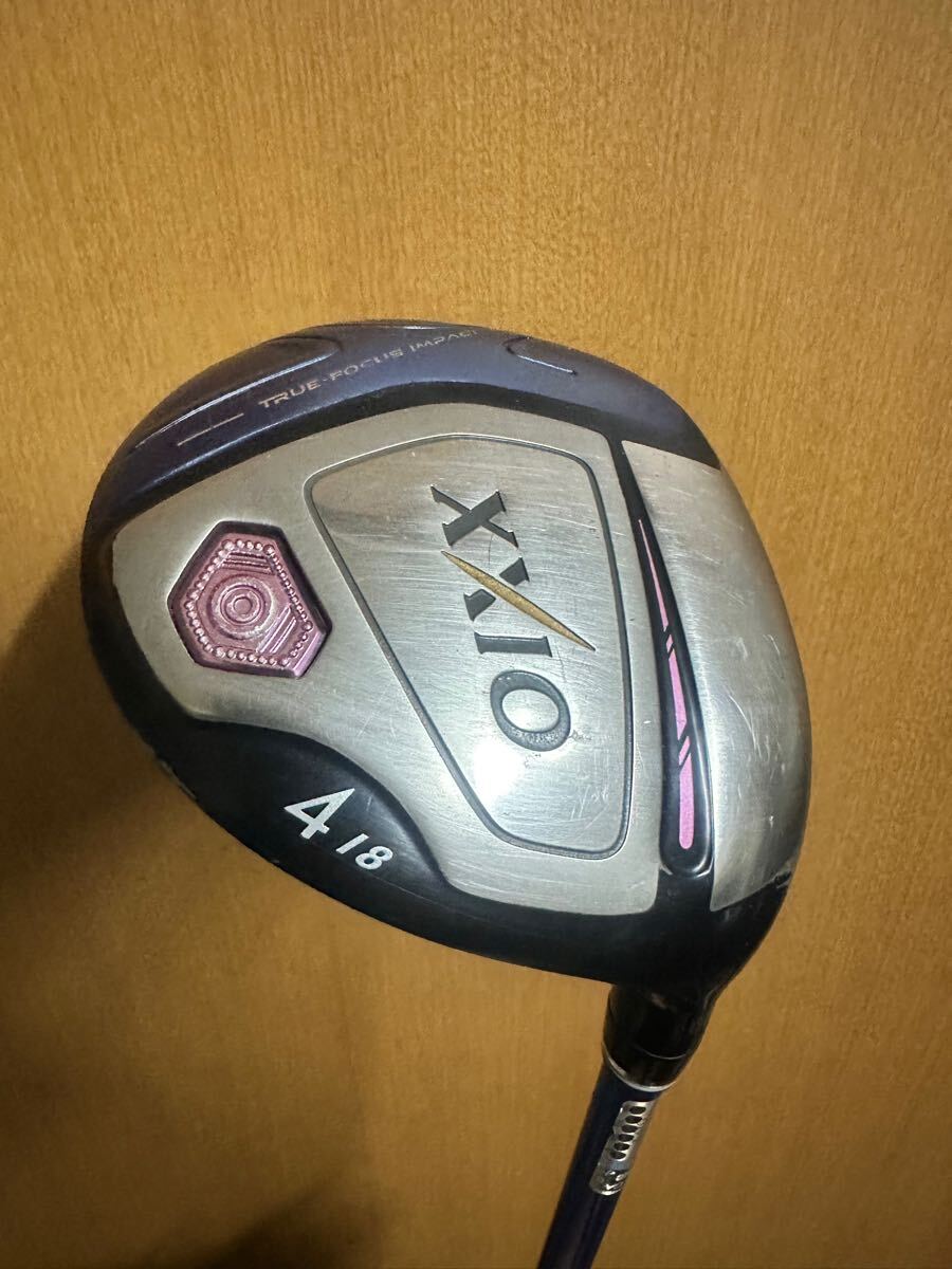 XXIO10 4w MP1000 A 管理番号0008 ゼクシオ 2018 レディース フェアウェイウッド　ネイビー